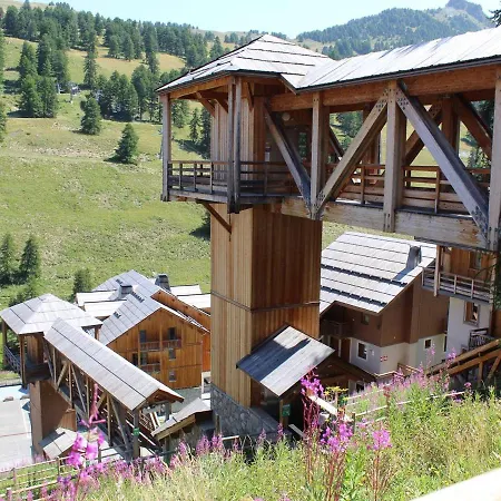 Montagnard 2p Avec Coin Montagne, Parking Et Piscine - Vars Les Claux, 6 Couchages - Fr-1-330b-60